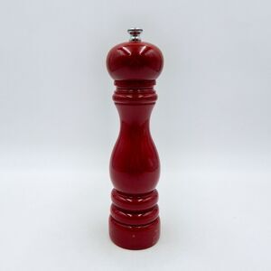 Peugeot Paris U'Select Salt Mill Grinder 9 In Wood Passion Red Adjustable France
